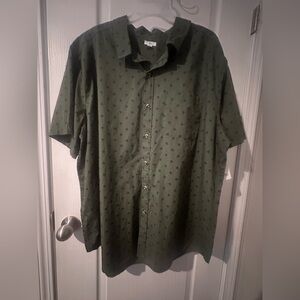 Dip Olive Button-Up Shirt